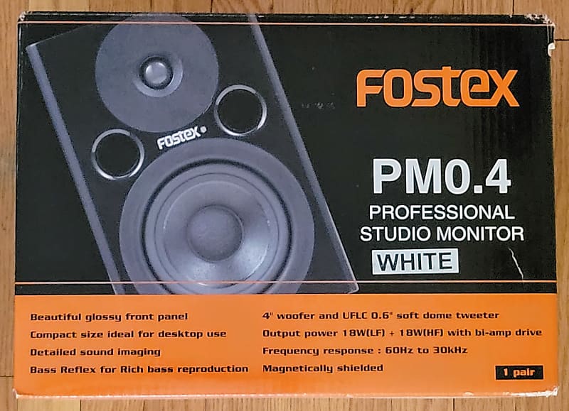 Fostex PM0.4 Powered Studio Monitor Pair