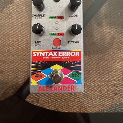 Reverb.com listing, price, conditions, and images for alexander-pedals-syntax-error