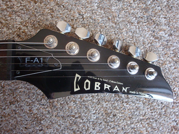 Cobran FA-1 1995 Black Chushin Gakki Japan | Reverb