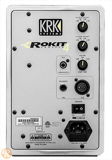 KRK RP-4 Rokit G3 2-Way 4" Active Studio Monitors (Pair) image 4