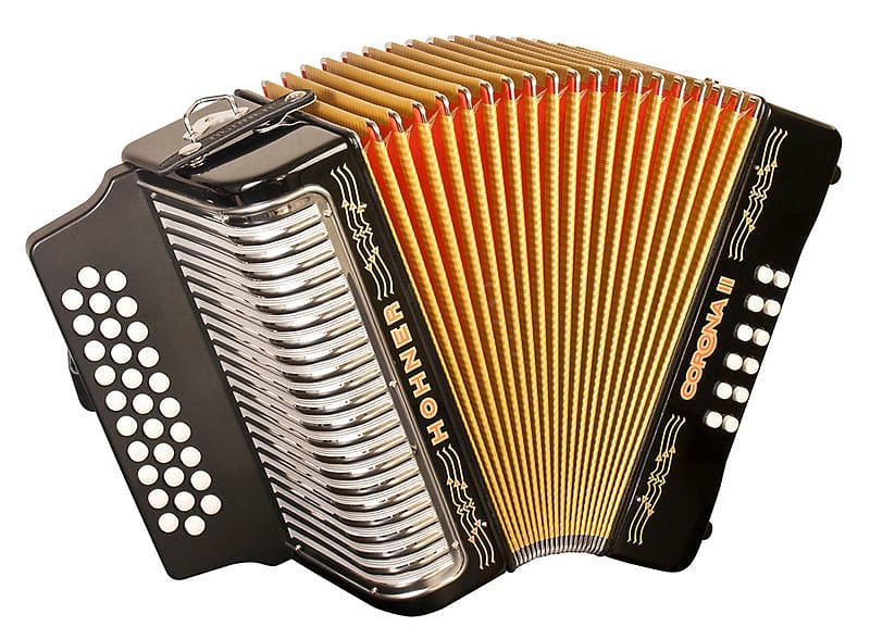 Hohner Corona Ii Gcf Black Lacquered image 1
