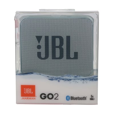 JBL Tune 510BT Wireless On-Ear Headphones (White) + JBL Go 2 Wireless Waterproof Speaker Cyan image 7
