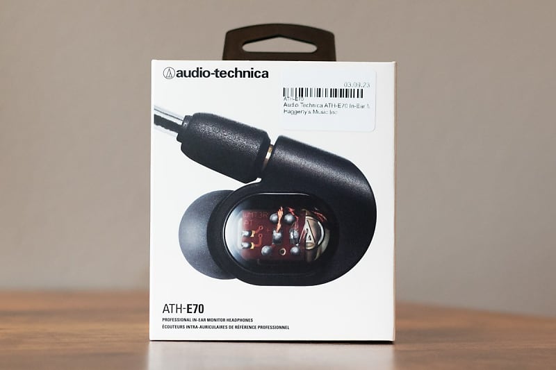 Audio Technica ATH-E70 In-Ear Monitor Headphones | Reverb