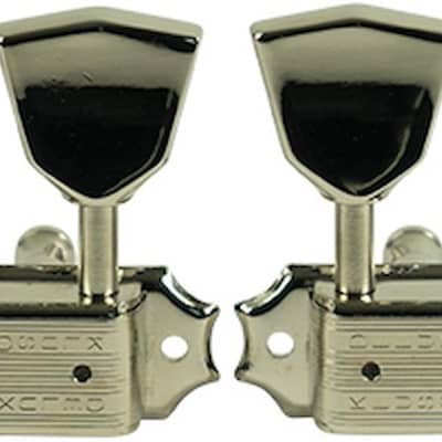 Kluson 3 Per Side Deluxe Series Tuning Machines Metal Tulip Keys