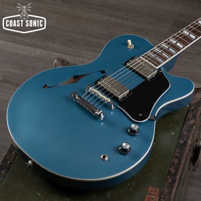 Josh Williams Guitars Stella Semi Hollow - Pelham Blue image 6