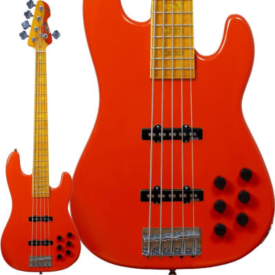 Mark Bass MB GV 5 GLOXY VAL FIESTA RED CR MP [MAK-B/GV5/C-M #FR] for sale