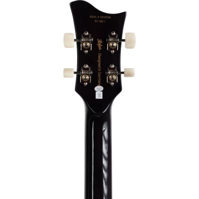 Hofner HCT-500/1 Black Beatle Bass Contemporary Series Bass image 2