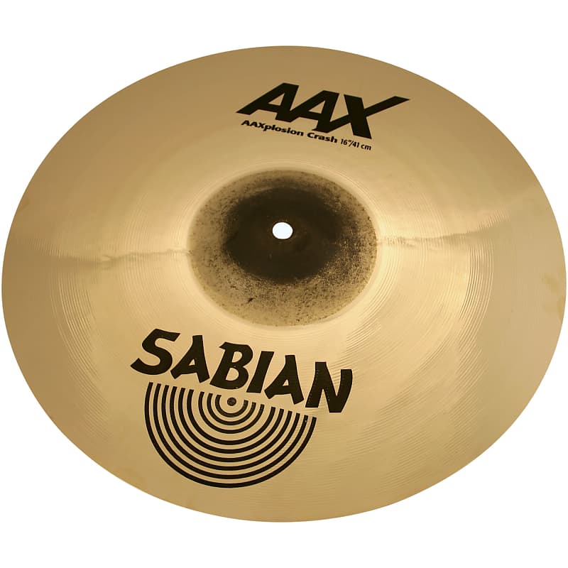 Sabian 16" AAX X-Plosion Brilliant Crash Cymbal, #21687XB image 1