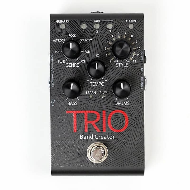 エフェクターDIGITECH (バンド演奏ペダル) TRIO Band Creator ...