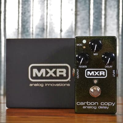 Dunlop MXR M169 Carbon Copy Analog Delay Guitar Effect Pedal image 1
