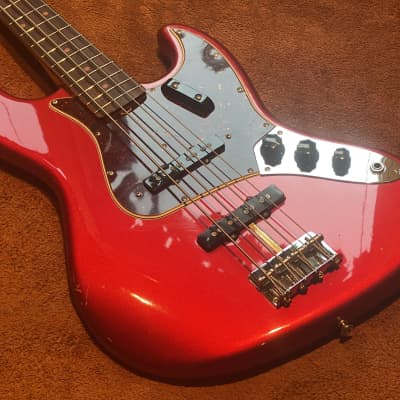 Fender American Original '60s Jazz Bass 2018 - 2022 - Candy Apple Red - Chicago image 5