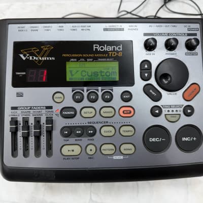 Roland TD-8 Drum Sound Module 1999 - 2005 - Silver