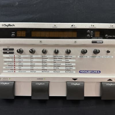 DigiTech Vocalist Live 4 Vocal Effect Processor | Reverb