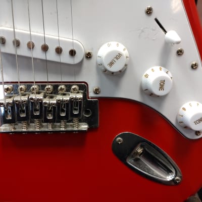 Johnny Brook Stratocaster - Red image 3