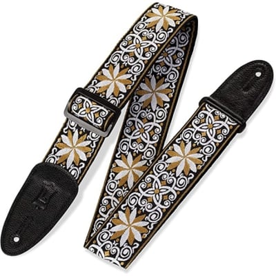Levy's M8HT-13 2" Jacquard Weave Hootenanny 60's Style Guitar Strap image 1