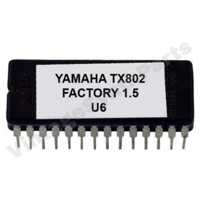 Yamaha TX802 Firmware v1.5 Final revision update upgrade  Latest OS  Eprom TX-802 Rom