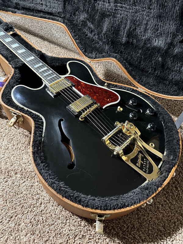 ギター Gibson CS ES-355 Bigsby VOS Ebony Gibson CS ES-355 Bigsby VOS Ebony