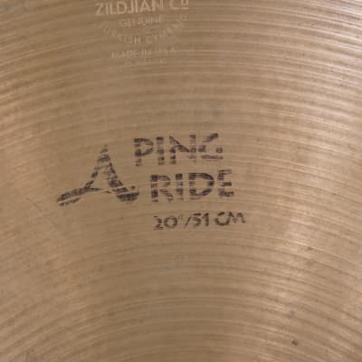 Zildjian 20" Avedis Ping Ride Cymbal - 2835g image 2