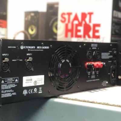 USED Crown XLS 5000 Power Amplifier | Reverb