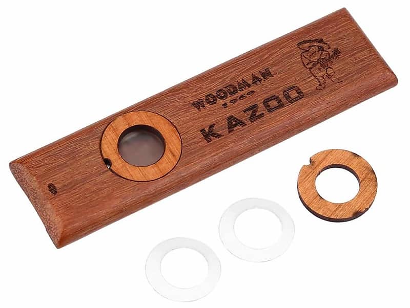 Kazoo Wooden Musical Wind Instrument Wood Harmonica for Music Lovers with  Metal Carrying Case 2023 - Natural