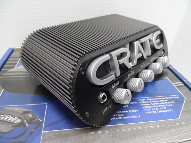Crate Power Block 150 Watt Stereo Guitar Amp Portable Head