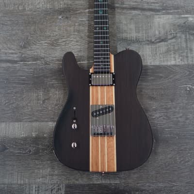 AIO TC1-H B-Stock Left-Handed Electric Guitar - Dark Walnut *Humbucker Neck Pickups 001 for sale