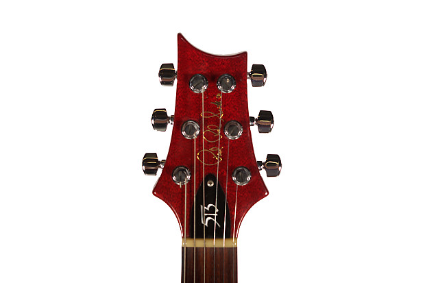 PRS 513 10 Top Red Flame w/Case | Reverb