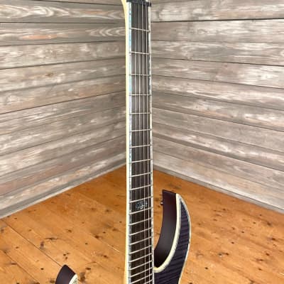 BC Rich Shredzilla Extreme Left Handed Guitar Satin Trans Black(0902) image 10