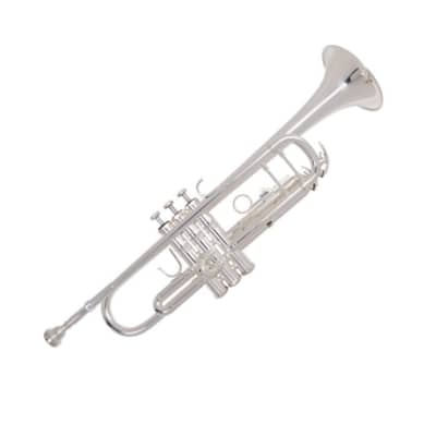 Odyssey Odyssey Symphonique 'Bb' Trumpet Outfit  Odyssey Symphonique 'Bb' Trumpet Outfit  Odyssey Symphonique 'Bb' Trumpet Outfit SKU: OTR3200 2023 - Silver Plaed image 1