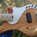 Fender American Deluxe Dimension bass V , 2013 , OHSC, Beautiful figured Ash body, Great condition