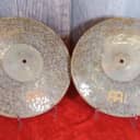 Meinl Cymbals Byzance Extra Dry Medium Hats 14" Hi Hat Cymbal (Queens, NY)