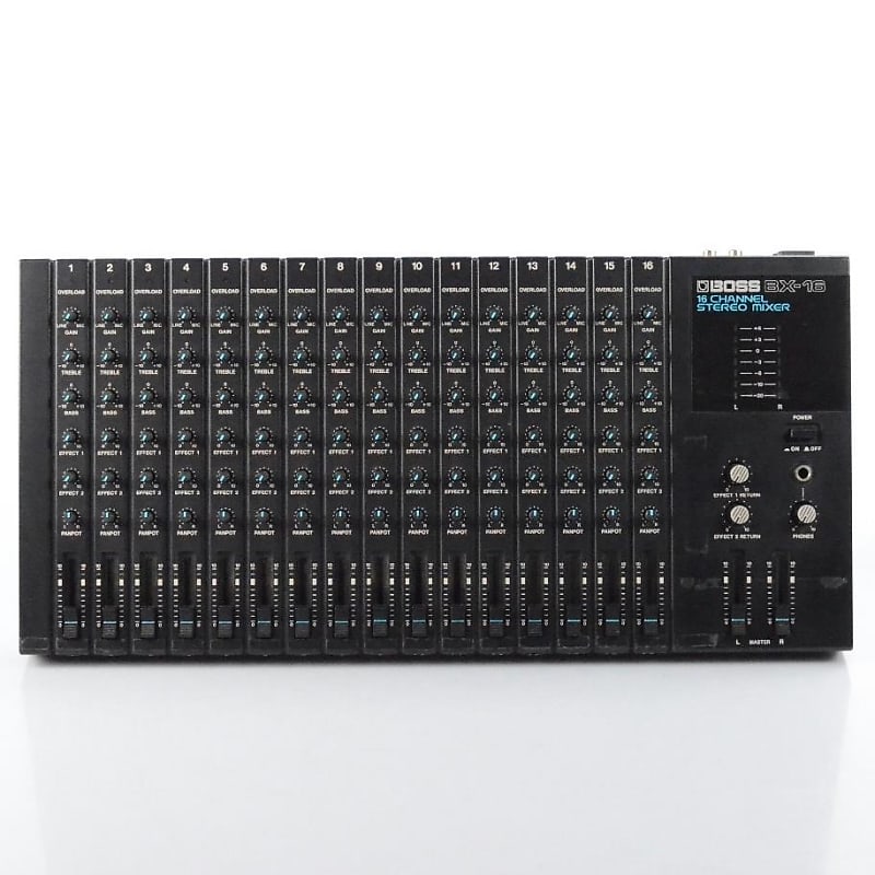 Boss BX-16 16-Channel Stereo Mixer imagen 1