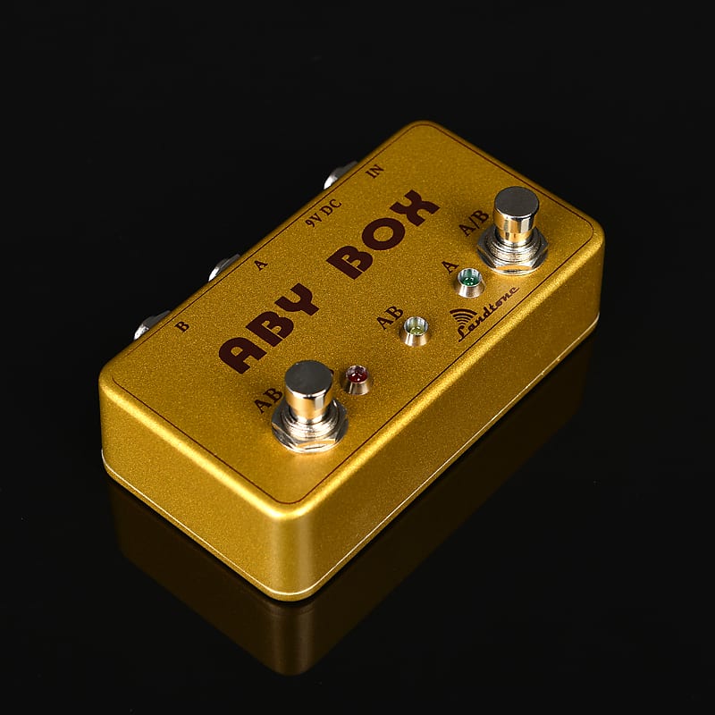 New Hand Made ABY Switch Box for Guitar Effects Pedal-True