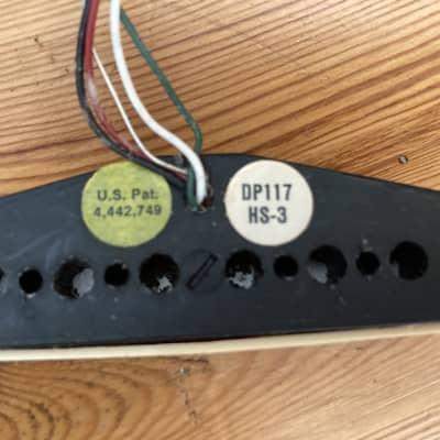 Vintage Dimarzio DP117 HS-3 1980s Stacked Guitar Pickup Yngwie