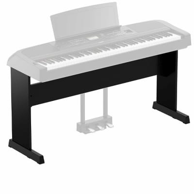 Yamaha L-300 Wooden Stand for DGX-670 Digital Piano - Black