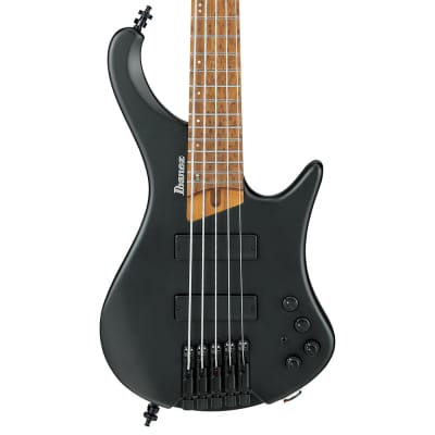 Ibanez EHB1005-BKF Ergonomic Headless 5-String Bass Black Flat 2020