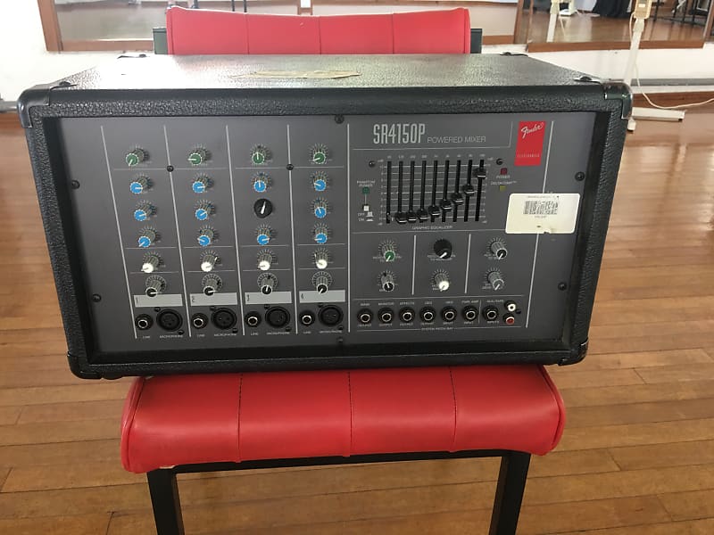 Fender SR4150P 1990'S BLACK/GREY PA AMPLIFIER 150 Reverb UK