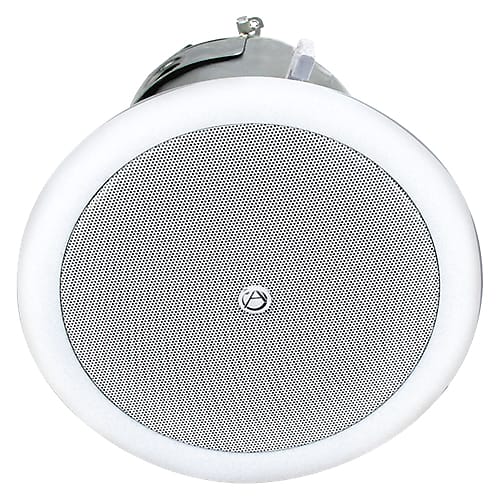 4" 2-Way Speaker System with Transformer (White) image 1