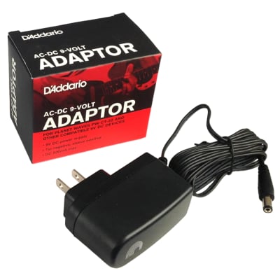 D'Addario PW-CT-9V 9 Volt DC Adapter Effects Pedal Power Supply