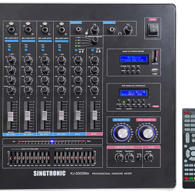 Singtronic Karaoke Audio Mixer w/ HDMI-Arc & Bluetooth USB