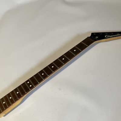 1989-91 Charvette by Charvel Model Guitar Neck 22 Fret Dot Inlays Pointy Headstock for sale