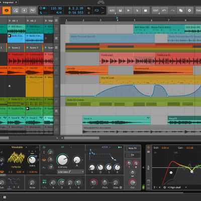 Bitwig Studio (Download)<br>Music Production and Performance System