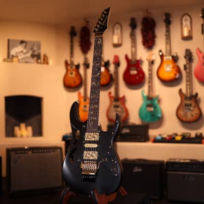 Ibanez Steve Vai Signature PIA3761 Electric Guitar - Onyx Black 5034 image 2