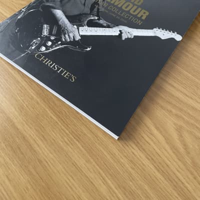 The David Gilmour Guitar Collection. Original Catalog Christies David Gilmour image 2