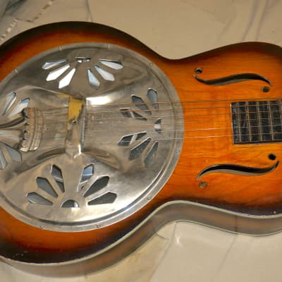 Regal Dobro Resonator Slide Lap Acoustic Guitar - Local Pickup Only image 2