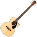 Fender CB-60SCE Ac/El Bass - Laurel, Natural