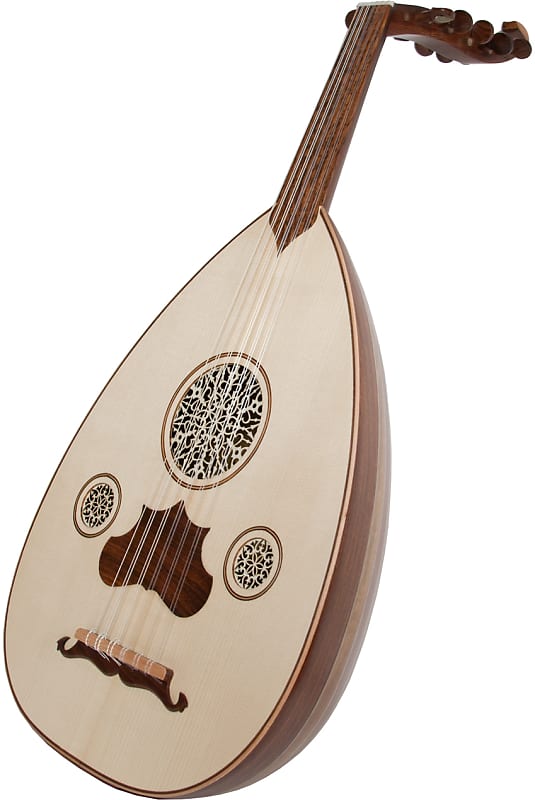 Mid-East OUDRT Turkish Oud Sheesham w/Gig Bag, Pick & Owner's Guide image 1
