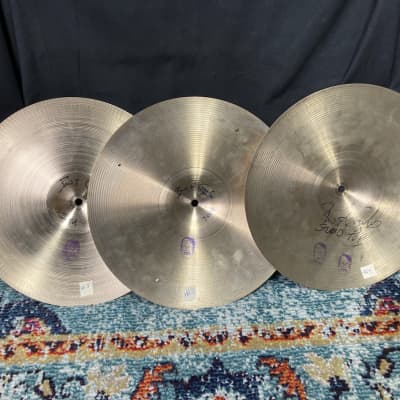 Zildjian Bun E. Carlos, Cheap Trick, 14" New Beat Hi Hat Set, Used in Studio, Signed! (#HH 7, 8, 9) 2006 image 2