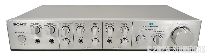 Sony MX-555 Microphone Echo Mixer | Reverb