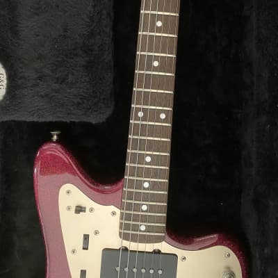 Fender J Mascis Signature Jazzmaster 2008 - Purple Sparkle UPGRADED image 6